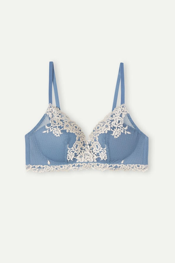 Intimssimi Pretty Flowers Fabiola Push-up Bra Valkoinen | USIIZ35199