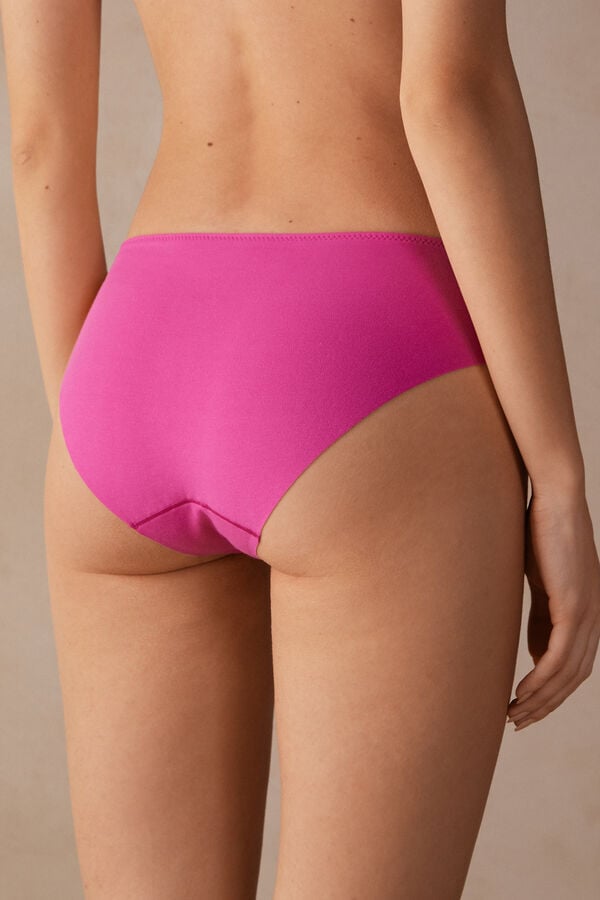 Intimssimi Pretty Flowers Seamless Puuvilla Panties Pinkki | XUSGW79605