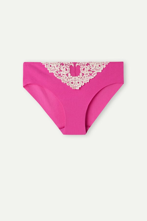 Intimssimi Pretty Flowers Seamless Puuvilla Panties Pinkki | XUSGW79605