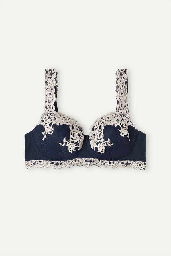 Intimssimi Pretty Flowers Sofia Balconette Bra Sininen | USCVG99364