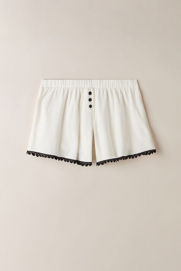 Intimssimi Pure Joy Puuvilla Shorts Valkoinen | ZUSNQ85602