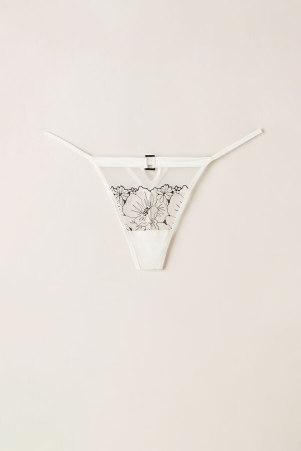 Intimssimi Pure Joy String Ranne Valkoinen | GUSEC37369