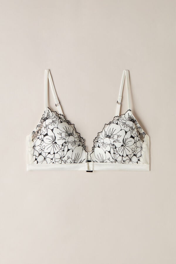 Intimssimi Pure Joy Tiziana Triangle Bra Valkoinen | AUSWC19033