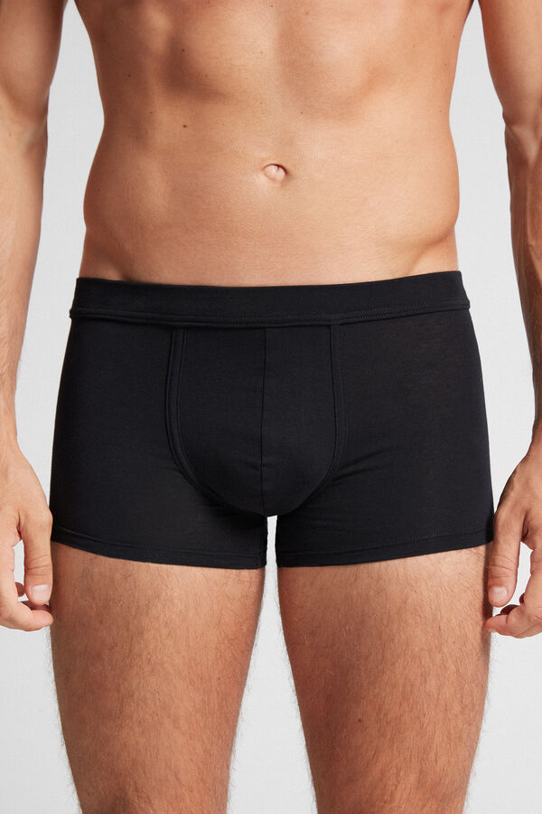 Intimssimi Push-up Boxers in Stretch Puuvilla Mustat | USCVG91654