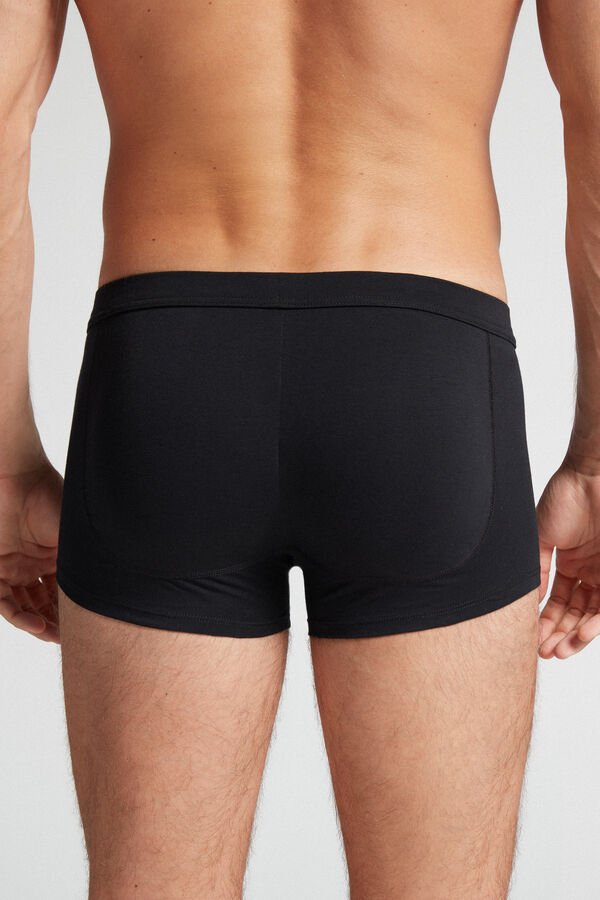 Intimssimi Push-up Boxers in Stretch Puuvilla Mustat | USCVG91654