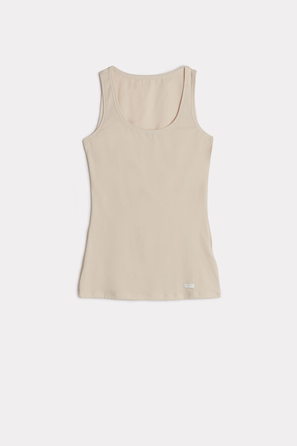 Intimssimi Puuvilla Tank Top Natural | MUSHR51604