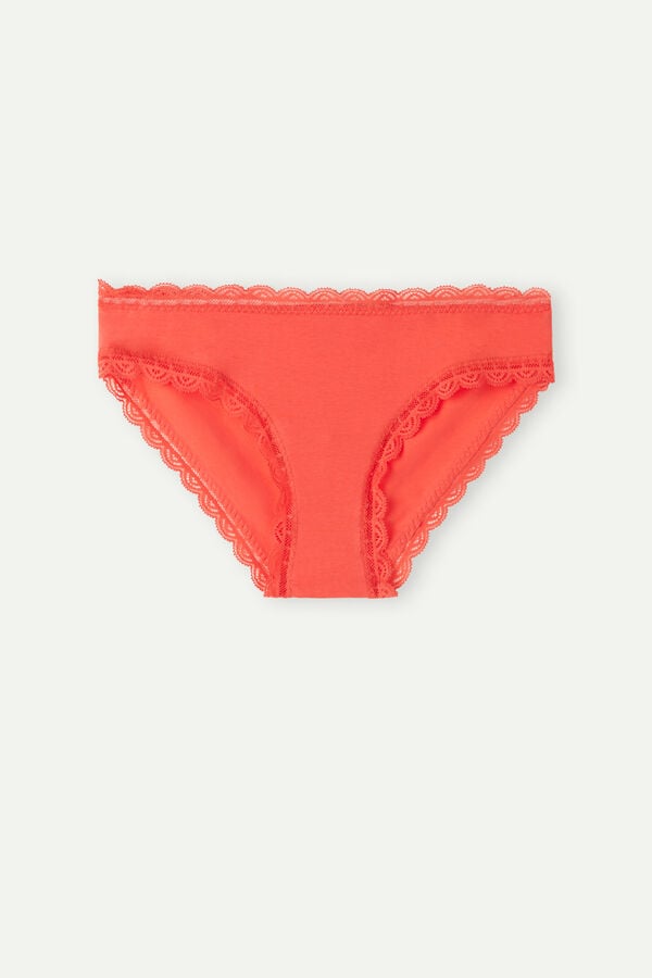 Intimssimi Puuvilla and Pitsi Panties Oranssi | USDFL18051