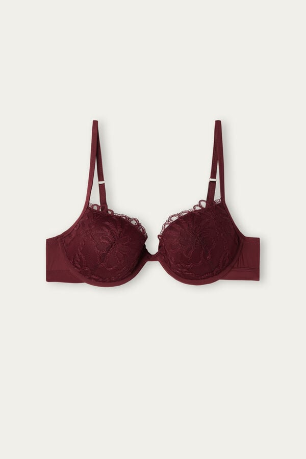 Intimssimi Romantic Life Bellissima Push-up Bra Punainen | AUSDF13261