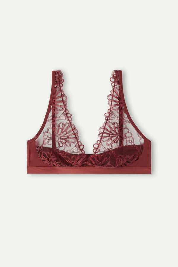 Intimssimi Romantic Life Lara Triangle Bra Punainen | TUSPQ48050