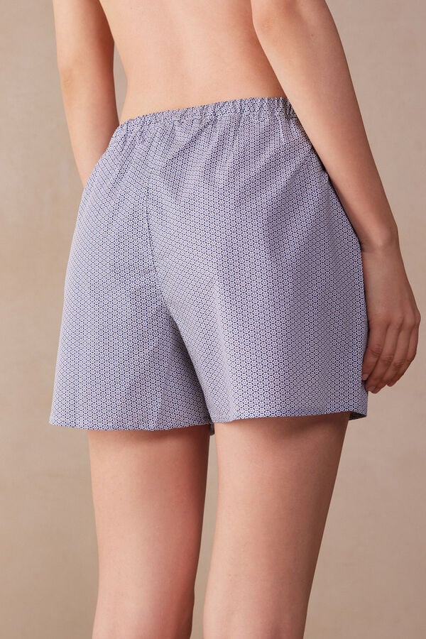 Intimssimi Santorini View Puuvilla Cloth Shorts Print | YUSVQ30073