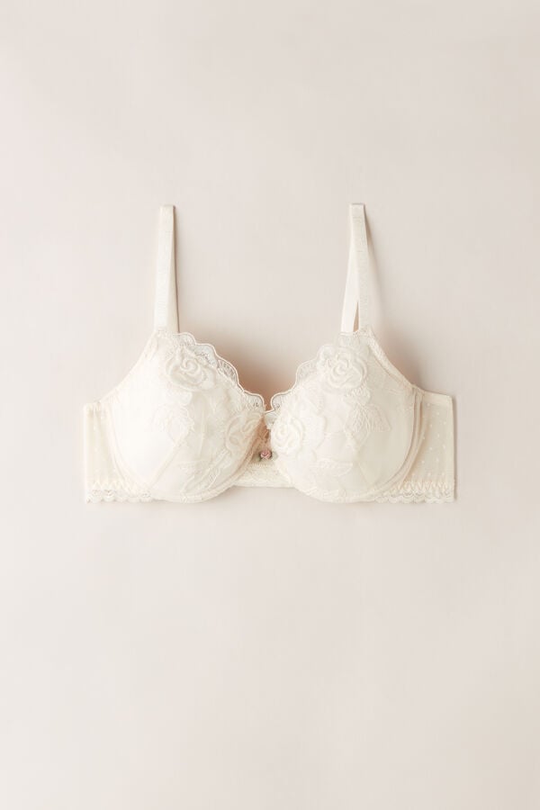 Intimssimi Scent of Roses Francesca Balconette Bra Natural | QUSWA20353