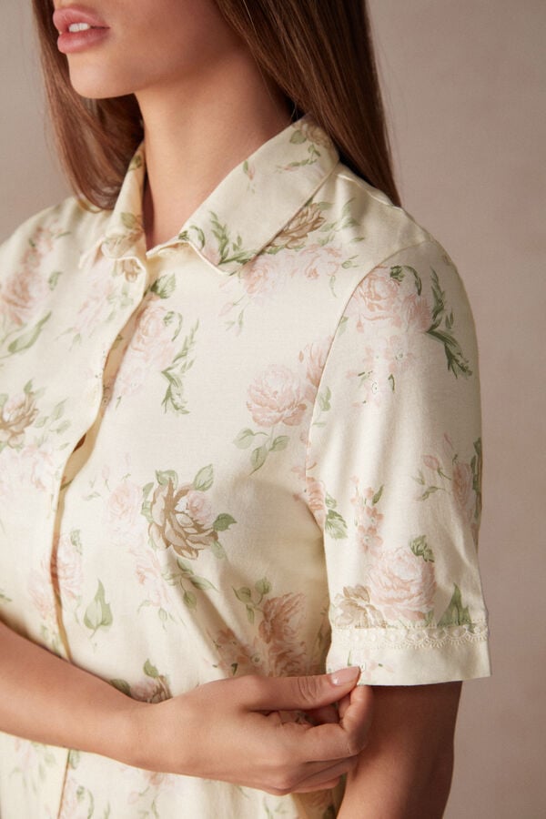 Intimssimi Scent of Roses Puuvilla Nightshirt Print | BUSSO56631