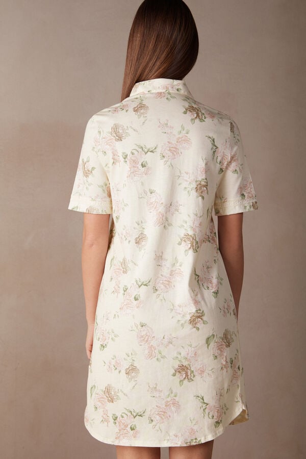 Intimssimi Scent of Roses Puuvilla Nightshirt Print | BUSSO56631