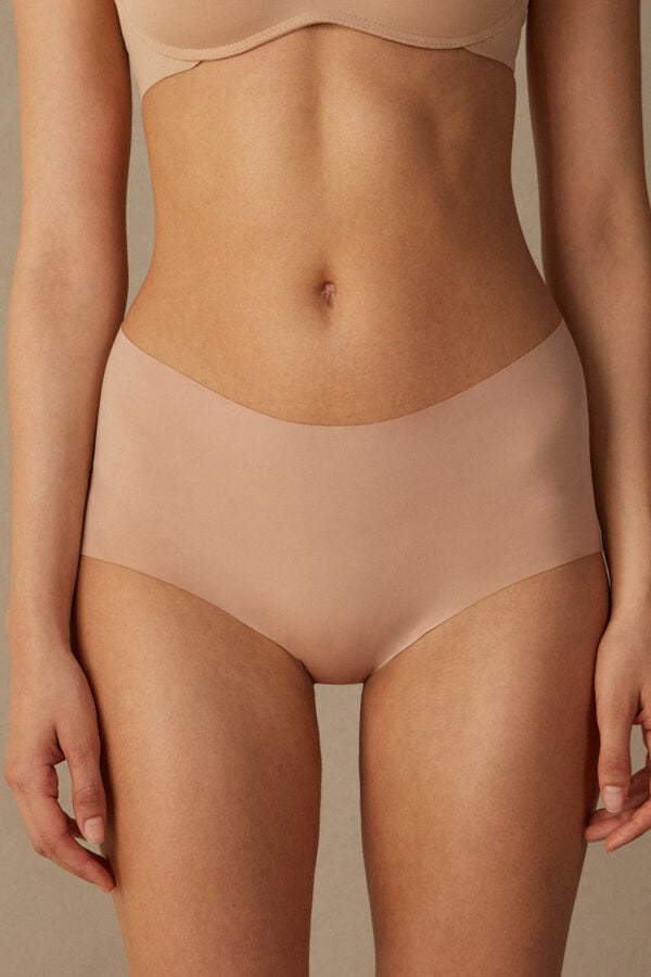 Intimssimi Seamless Microfiber Hipster Natural | BUSSD35422