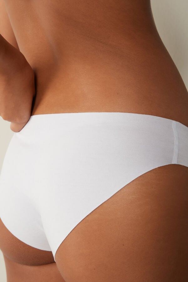 Intimssimi Seamless Supima® Puuvilla Panties Valkoinen | SUSNY45626