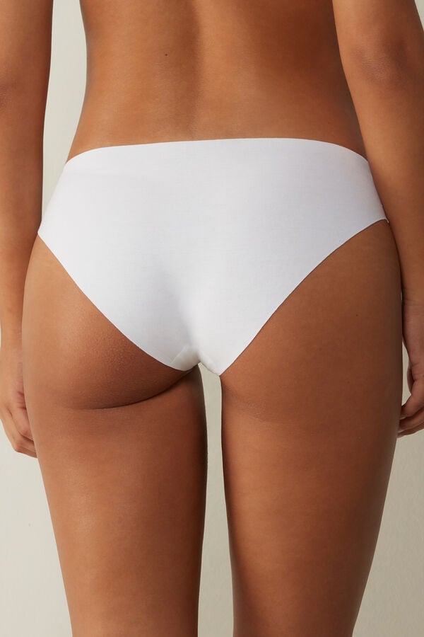 Intimssimi Seamless Supima® Puuvilla Panties Valkoinen | SUSNY45626