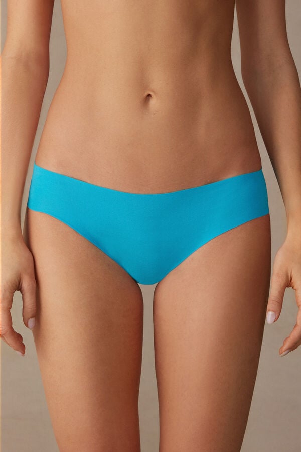 Intimssimi Seamless Supima® Puuvilla Panties Sininen | USQCS58897