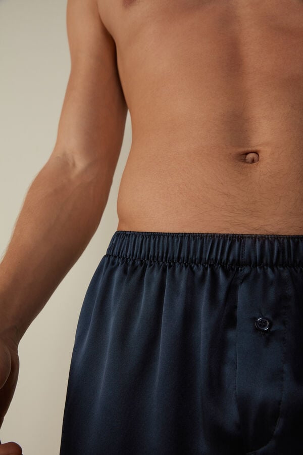 Intimssimi Silk Boxers Mustat | PUSQX64839