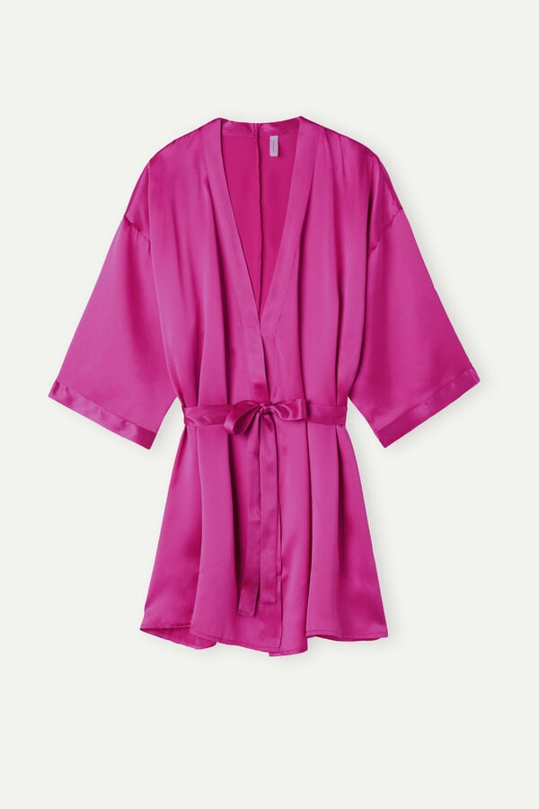 Intimssimi Silk Kimono Pinkki | USDFL79564