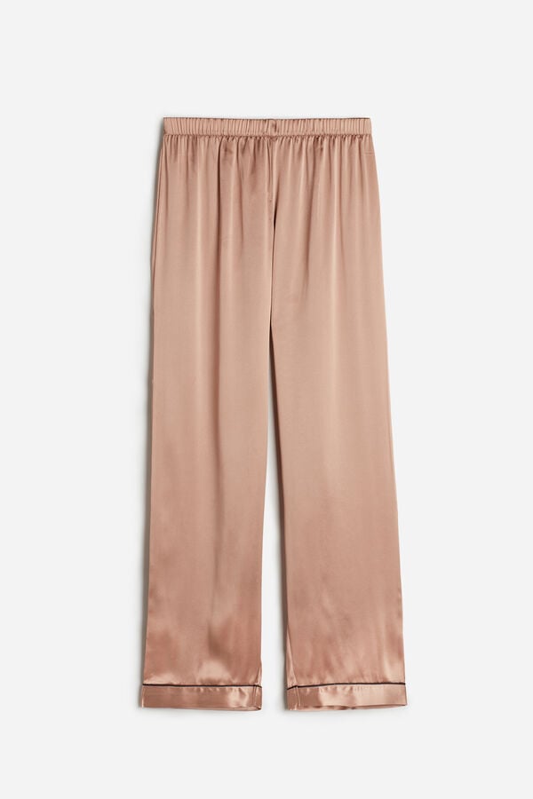 Intimssimi Silk Satin Pajama Pants Natural | USEAH87712