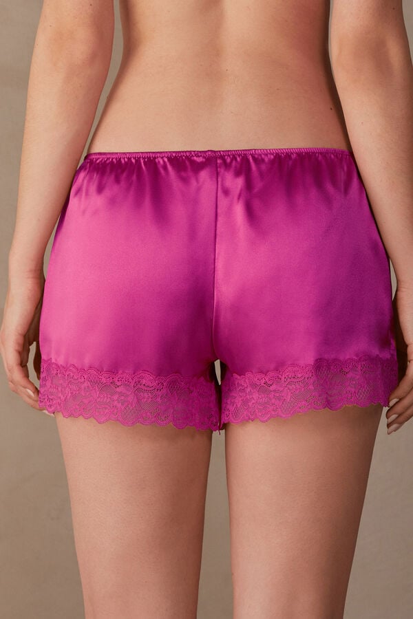 Intimssimi Silk Shorts Pinkki | GUSUC36179