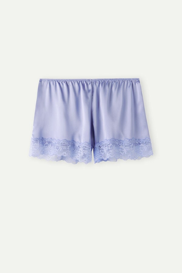 Intimssimi Silk Shorts Violet | USDFL55042