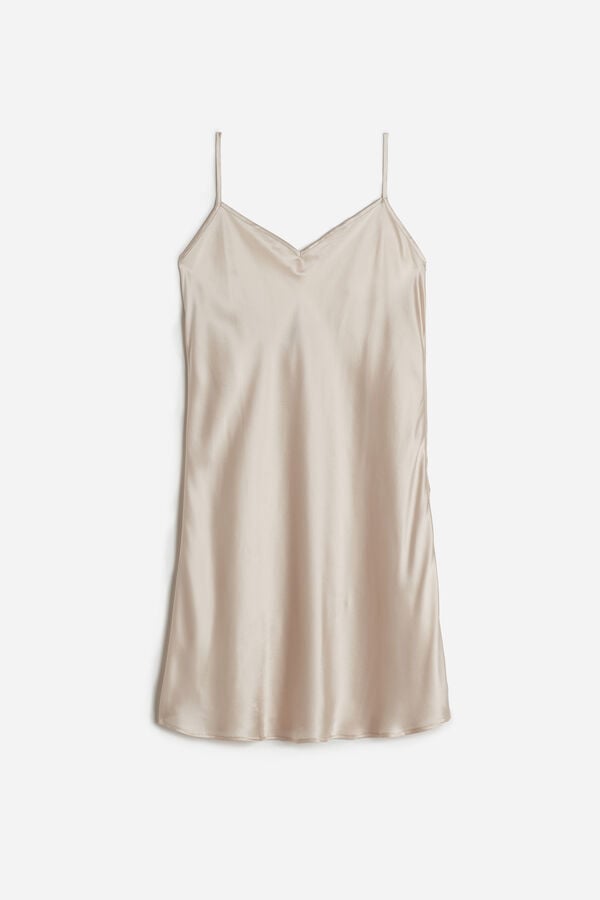 Intimssimi Silk Slip Natural | YUSGT25487