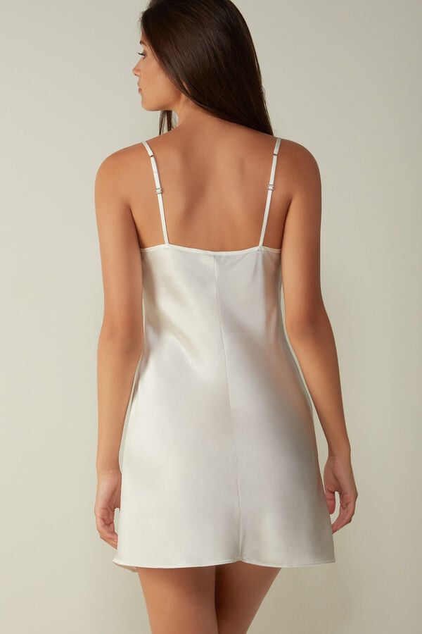 Intimssimi Silk Slip Valkoinen | SUSNY64980