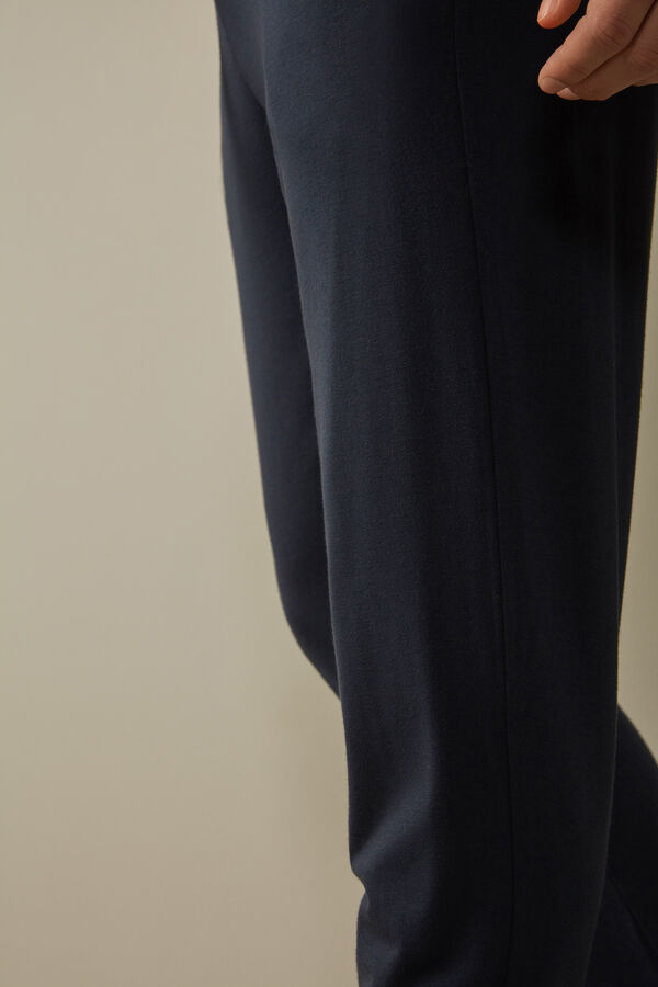 Intimssimi Silk and Modal Trousers Sininen | TUSWZ66105