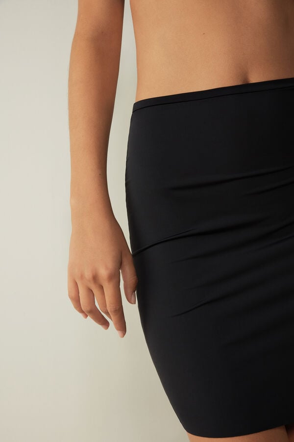 Intimssimi Skirt in Microfiber Mustat | SUSNY88596