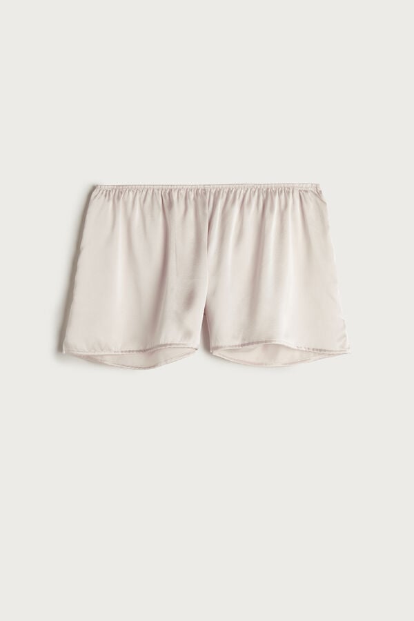 Intimssimi Smooth Silk-Satin Shorts Natural | BUSSO79977