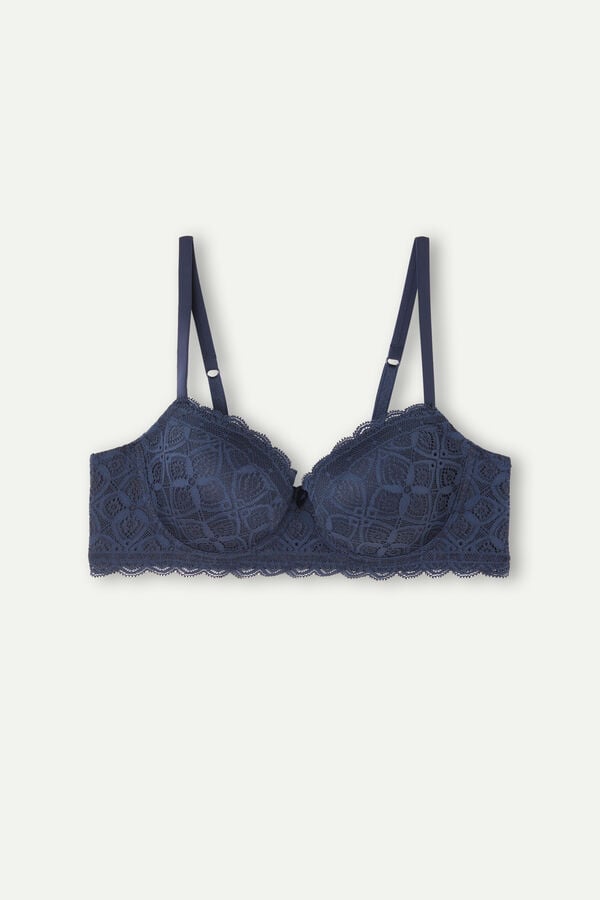 Intimssimi Sofia Balconette Bra in Pitsi Sininen | FUSUI27209