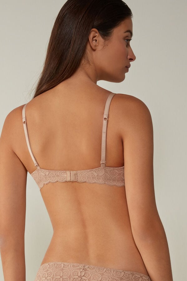 Intimssimi Sofia Balconette Bra in Pitsi Natural | USIIZ90524