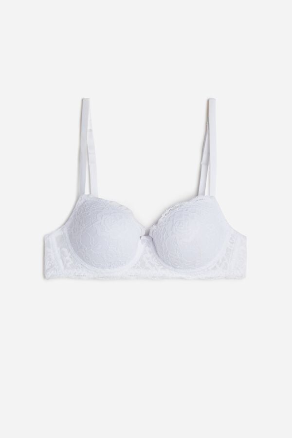 Intimssimi Sofia Pitsi Balconette Bra Valkoinen | USEGJ68424