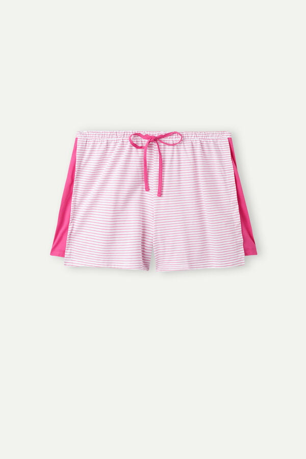 Intimssimi Strawberry Milkshake Shorts in Supima® Puuvilla Pinkki | USJKU27624