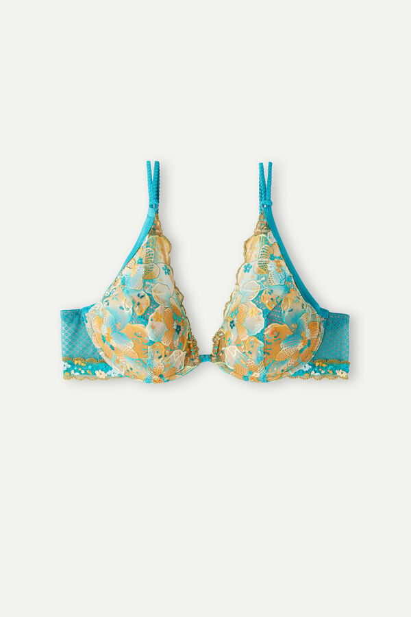 Intimssimi Summer Vibes Elena Balconette Bra Sininen | USQAV45609