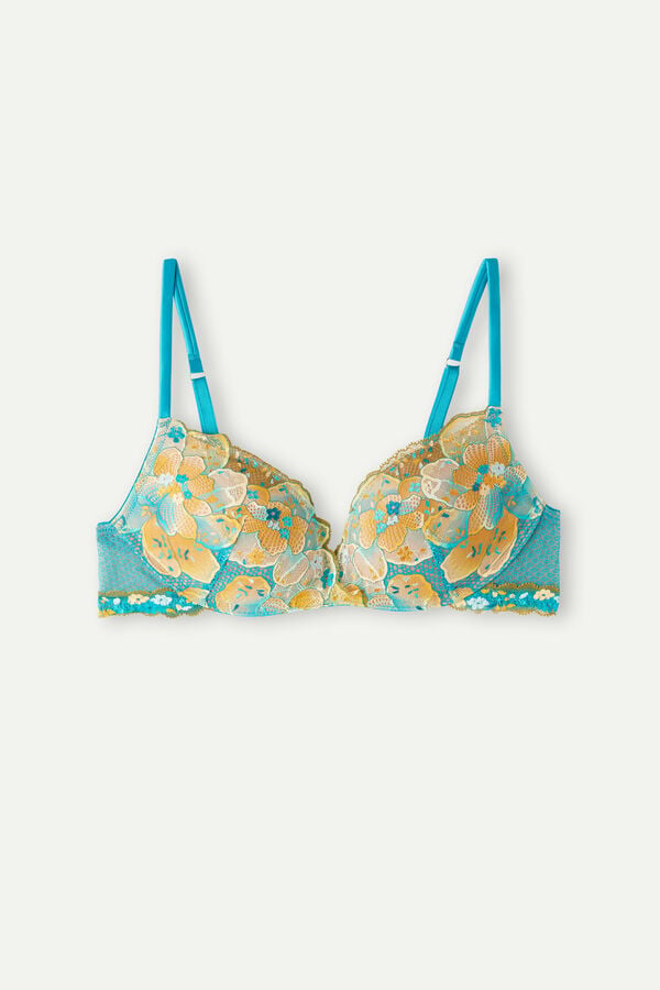 Intimssimi Summer Vibes Gioia Super Push-up Bra Sininen | USQAV61545