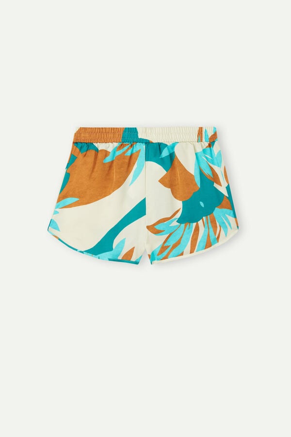 Intimssimi Summer Vibes Viscose Satin Shorts Monivärinen | EUSHC30696