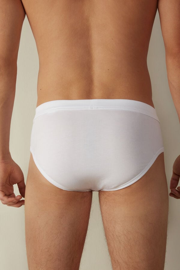 Intimssimi Supima® Puuvilla Briefs Valkoinen | USJZR48081