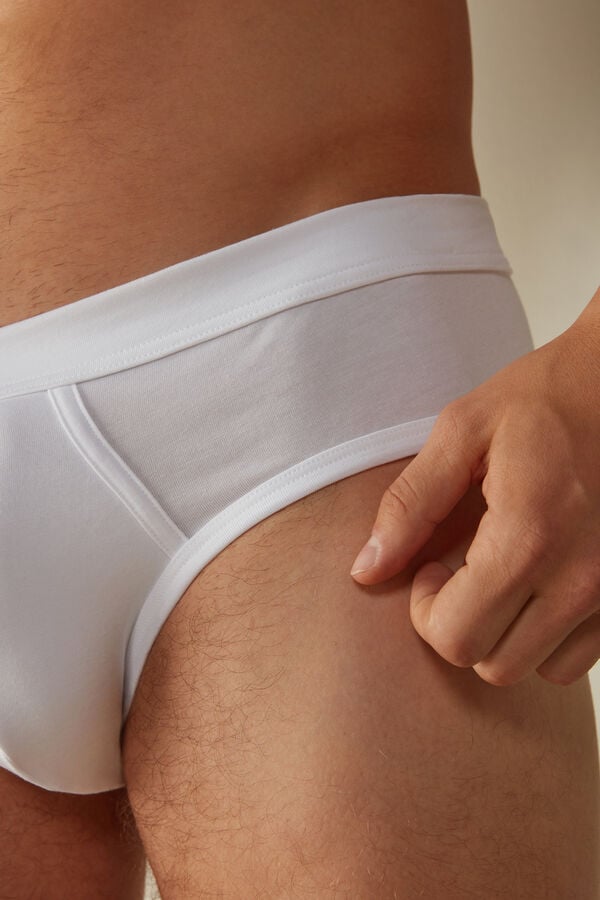 Intimssimi Supima® Puuvilla Briefs Valkoinen | USZPD20549