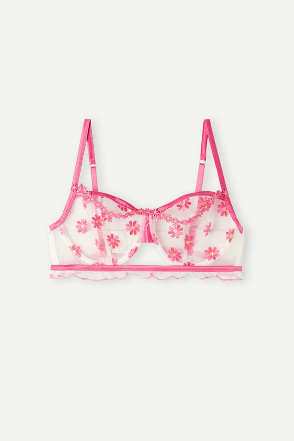 Intimssimi Sweet Like Daisies Balconette Bra Valkoinen | TUSPQ81820