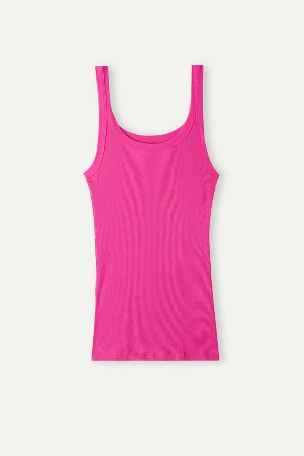 Intimssimi Tank Top in Supima® Puuvilla Pinkki | DUSVO95543