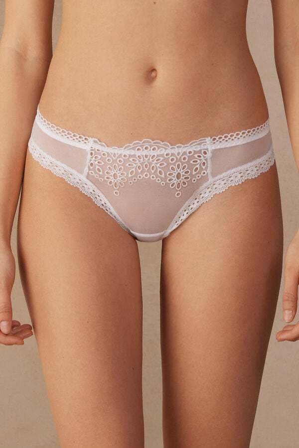 Intimssimi Timeless Simplicity Brazilian Valkoinen | YUSVQ52779