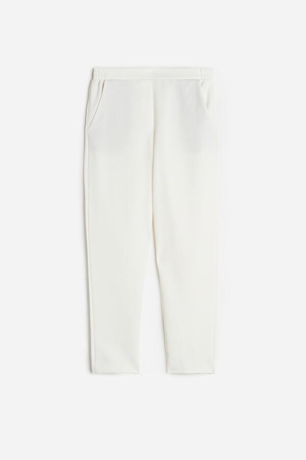 Intimssimi Trousers with Pockets Valkoinen | USJZR89694