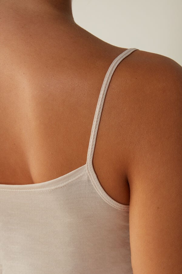 Intimssimi Ultrafresh Supima® Puuvilla Vest Top Natural | USQCS10164