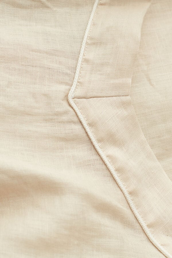 Intimssimi Yacht Night Linen Top Natural | SUSVO24503